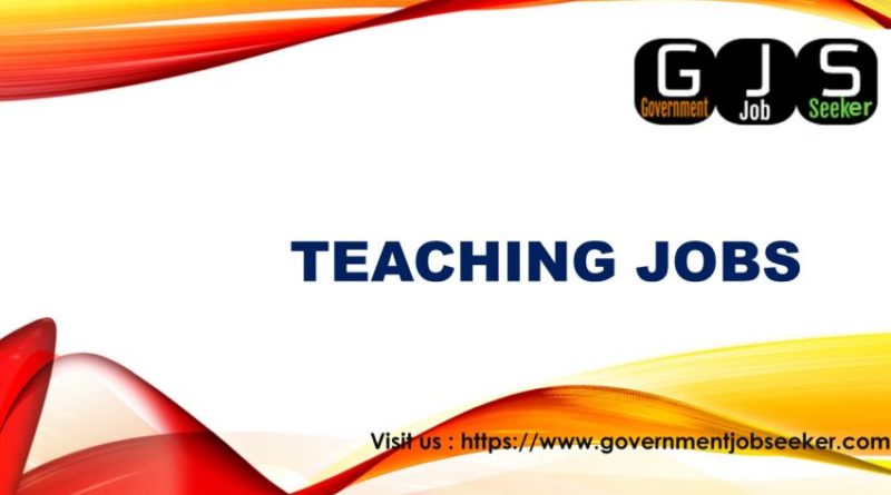 Teaching Jobs 2020